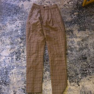 Fashion Nova plaid pants, size S/2-4